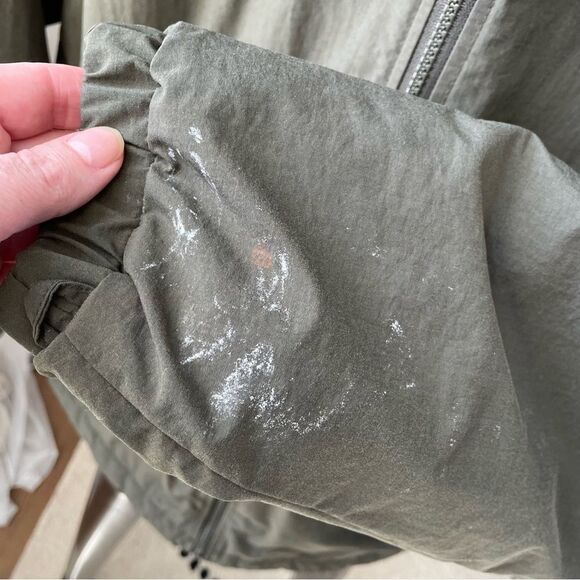 Columbia Layered Coat 2 Coats in One Olive Green Color Men’s L - Picture 8 of 16